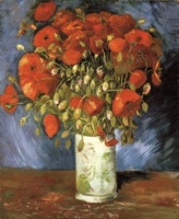 Thm Thm Red Poppies 1886 22X18