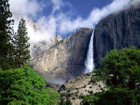 Yosemite Falls Na Park, Ca