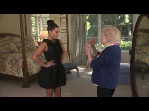 Betty White Teaches Kim Kardashian How to Score | Betty&#039;s Happy Hour