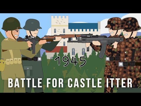 The US Army &amp; German Wehrmacht VS Waffen SS - Battle for Castle Itter 1945
