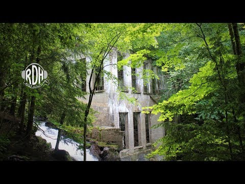 Exploring Carbide Willson Mill Ruins Gatineau Park Canada
