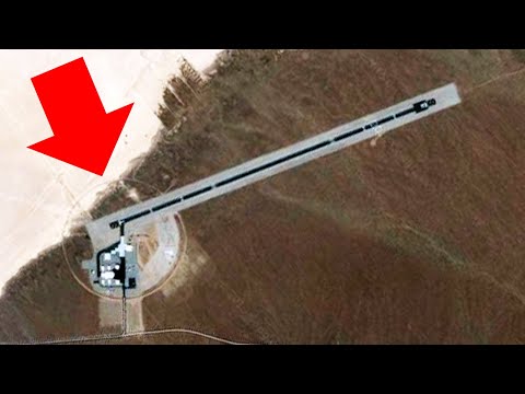 Area 6 Secret Base Satellite Photos