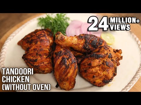 Tandoori Chicken without oven | How To Make Chicken Tandoori | Chicken Recipe By Varun Inamdar