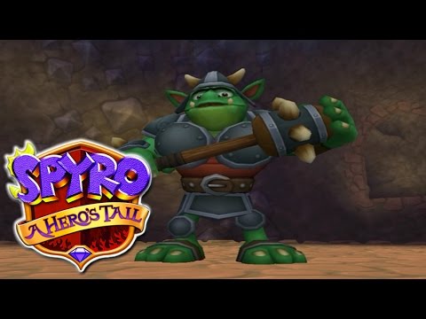 Let&#039;s Play Spyro: A Hero&#039;s Tail: Part 4 - Gnasty Gnorc [Boss]