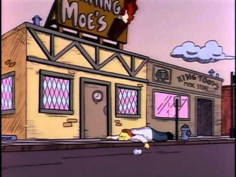 The Simpsons - Flaming Moe&#039;s Song (Video)