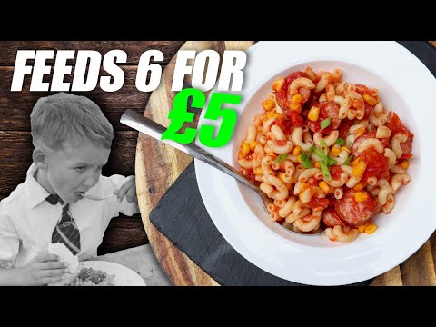 4 INGREDIENT Hoover Stew From The 1930&#039;s Great Depression!