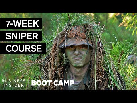 What Army Snipers Go Through At Sniper School | Boot Camp | Insider Business