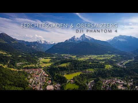 Berchtesgaden &amp; Obersalzberg | DJI Phantom 4 Drone 4K | Cloud Surfing | 2016 &amp; 1945