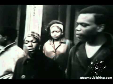 5 Percenters historic interview in Harlem (Mecca) about the Vietnam War. (1967)