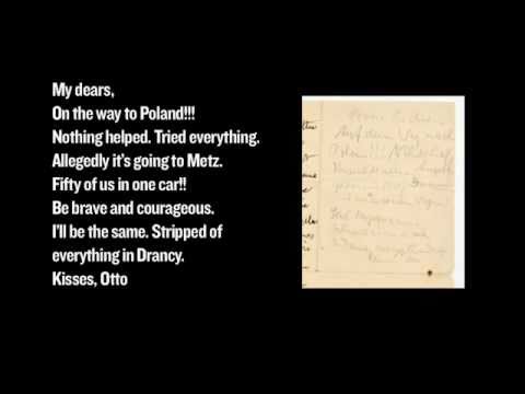 Curator Discusses Man&#039;s Last Letter to His Family