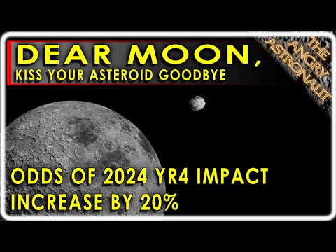 2024 YR4 asteroid is back! JWST suggests a greater chance of hitting the Moon! And that&#039;s bad!