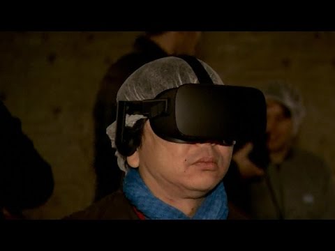 Virtual reality allows visitors see ancient Rome palace