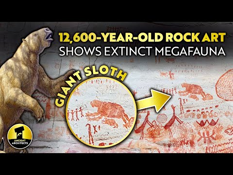 Extinct Megafauna on HUGE 12,600-Year-Old Rock Art Canvas in Colombia | Ancient Architects