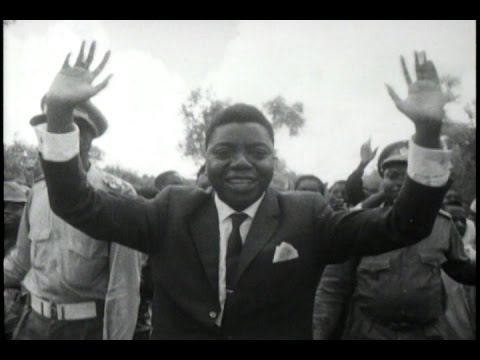 Two Congolese leaders – Joseph Mobutu and Moise Tshombe