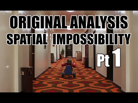 Film psychology THE SHINING spatial awareness and set design 1of2