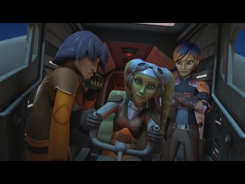 Star Wars Rebels - Hera Syndulla vs. TIE fighters [1080p]