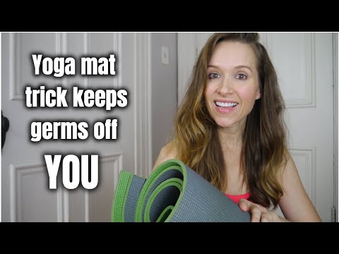 Easy trick to avoid yoga mat germs