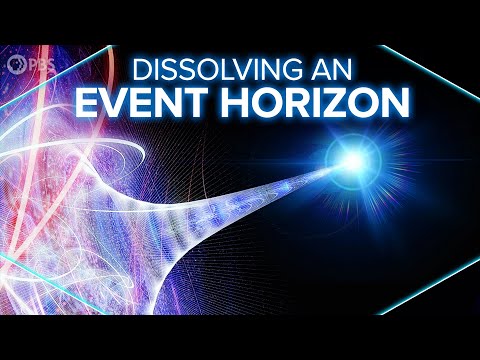 Dissolving an Event Horizon