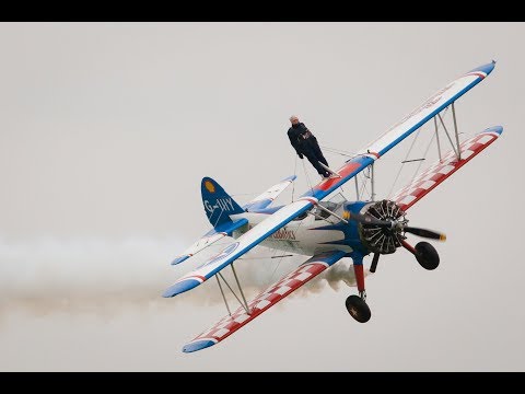 Betty Bromage Takes On Her Fouth Wing-Walk At 90 Years Old | Abbeyfield