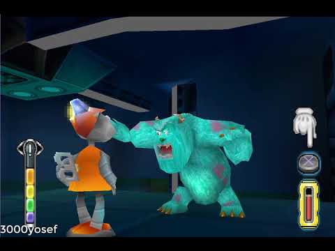 PSX Game(27) - Monsters Inc: Scream Team (Tutorial Gameplay)