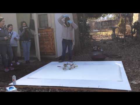 Artist Rosemarie Fiore Demonstrates her Process