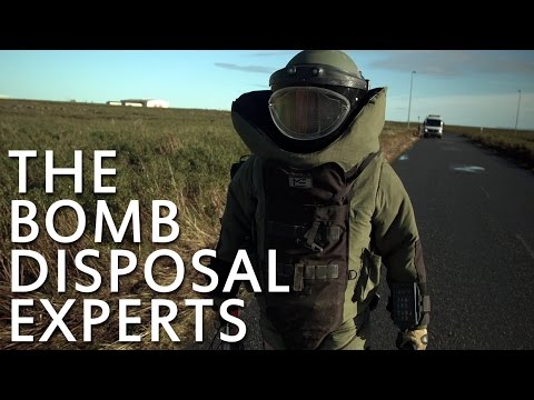 The bomb disposal experts