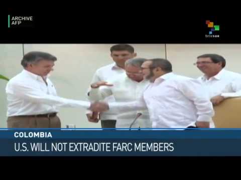 US Won&#039;t Seek Extradition of FARC Members