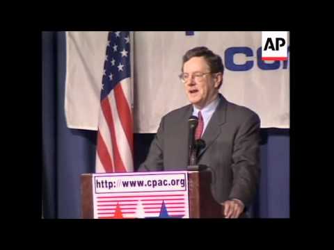 USA: REPUBLICAN STEVE FORBES PRESIDENTIAL PRIMARY CAMPAIGN