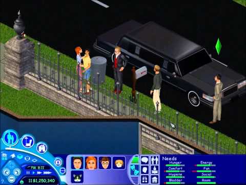 The Sims 1 - Drew Carey Comes to my House Party