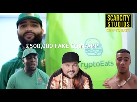 CryptoEatsUK steals £500,000 in a one day coin scam endorsed by Celebrities