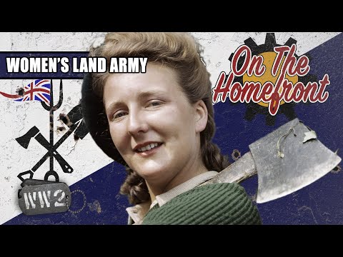 Girls Armed With Pitchforks - The Women’s Land Army - WW2 - On the Homefront 002