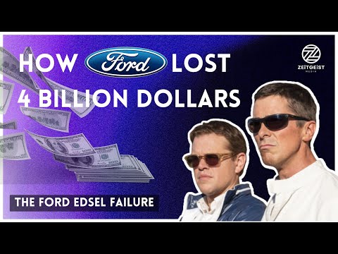 How Ford Lost 4 Billion Dollars | The Ford Edsel Failure