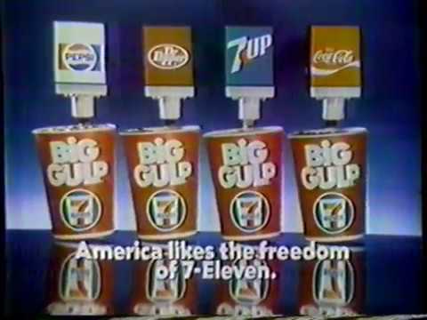 1982 7 11 7 Eleven Big Gulp TV Commercial 7/11