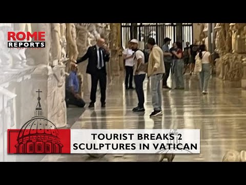 Tourist breaks 2,000 year old sculptures in #Vatican Museums