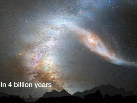 Crash of the Titans: Milky Way and Andromeda Galaxy