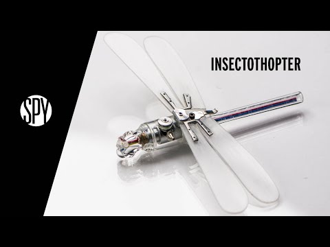 Spy Collection Highlights - Meet the Insectothopter (CIA&#039;s first dragon-fly drone)
