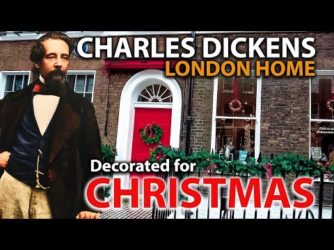 Charles Dickens Home - [Room by Room Tour] of Dickens Museum London