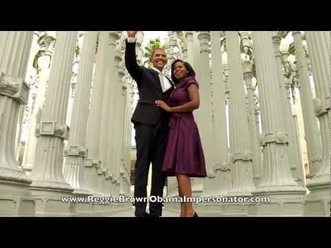 Obama Gangnam Style! Reggie Brown The World&#039;s Best Obama Impersonator