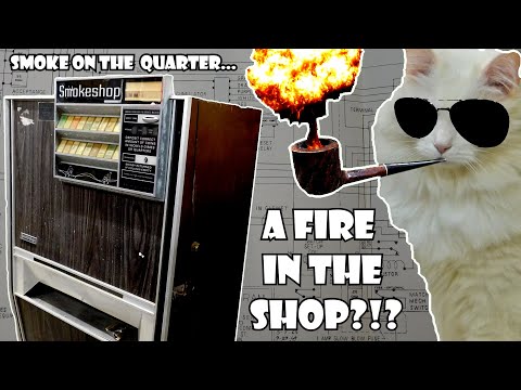 1960&#039;s Cigarette Vending Machine Repair and Mechanism Explanation