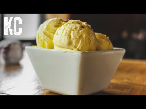 Homemade Gelato Recipe | With Extra Virgin Olive Oil and Sea Salt