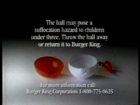 Burger King Pokemon Toys Recall Commercial