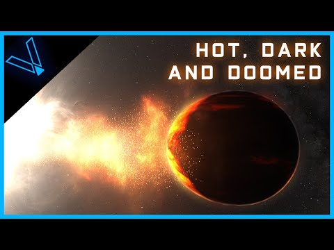 The Doomed Exoplanet That Is Being Devoured By Its Star WASP 12B (4K UHD)