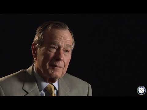 Former President George H. W. Bush on His World War II Experiences