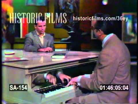 JACK KEROUAC on THE STEVE ALLEN SHOW with Steve Allen 1959