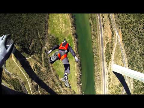 The French Slide - Epic BASE jump Viaduc de Millau