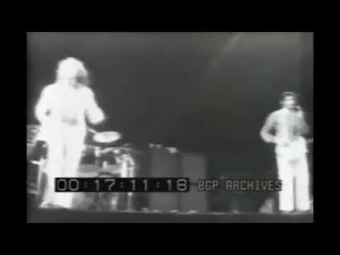 Keith Moon Passes Out at the Cow Palace November 20, 1973 and is Replaced by Scott Halpin.