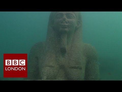 Sunken Egyptian treasures on show at the British Museum