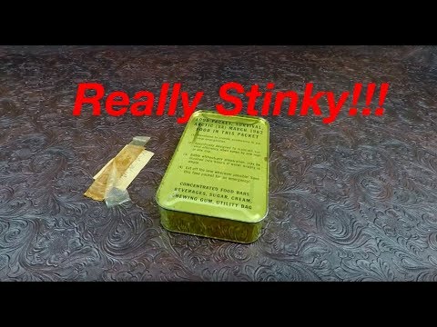 1962 U.S. Food Packet Survival Arctic (SA) 56 Year Old Aircraft Ration Review