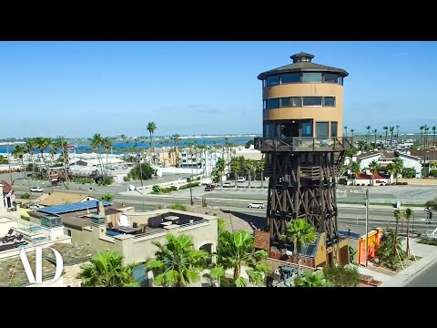 Inside a Water Tower Converted into an Ingenious Home | Unique Spaces | Architectural Digest