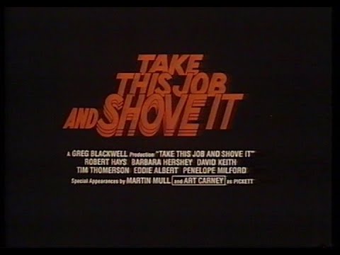 Take This Job And Shove It (1981) Trailer